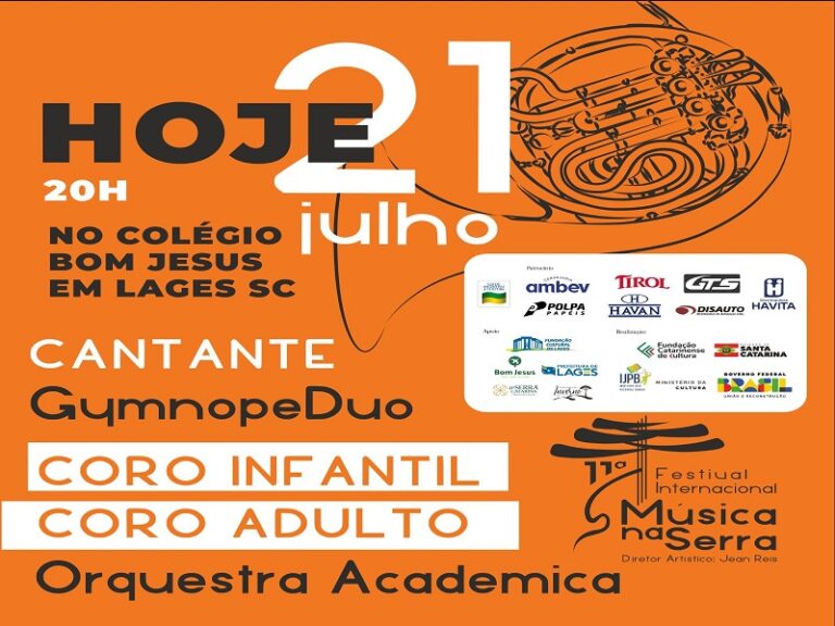 Noite Cantante promete emocionar o público na terceira noite do Música na Serra