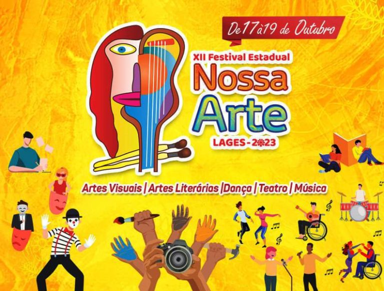 Festival Estadual Nossa Arte, de 17 a 19 outubro, em Lages
