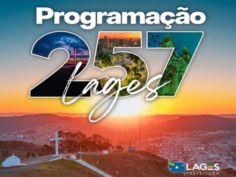 Programação 257 anos de Lages