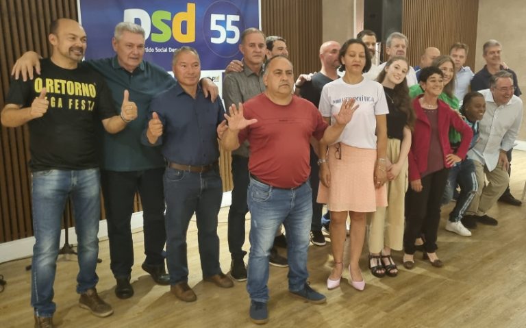 PSD promove evento político com apresentação do time de Vereadores