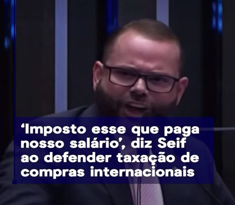 Senador catarinense a favor de impostos