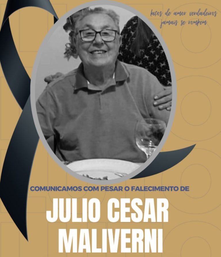 Falecimento de Júlio César Malinverni