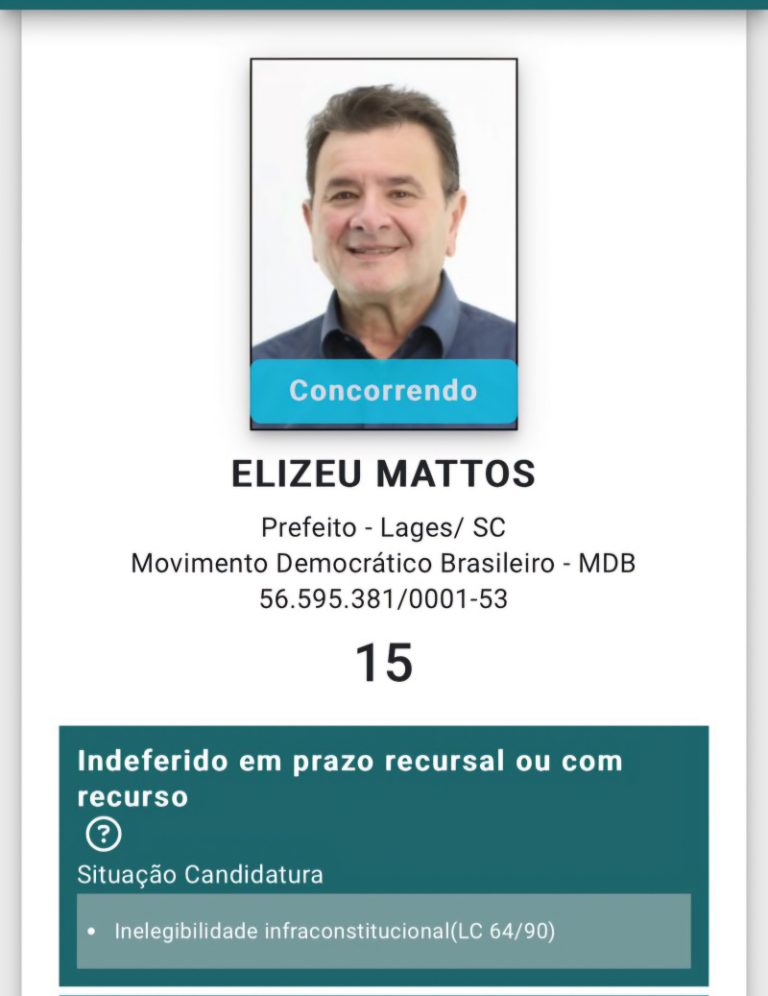 Elizeu impugnado, e agora?