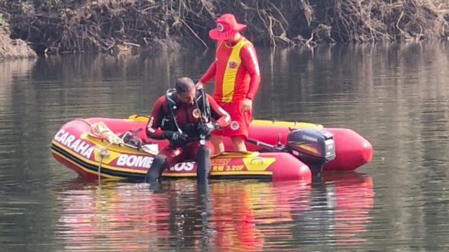 Dois homens morrem após canoa afundar durante pescaria no Caveiras