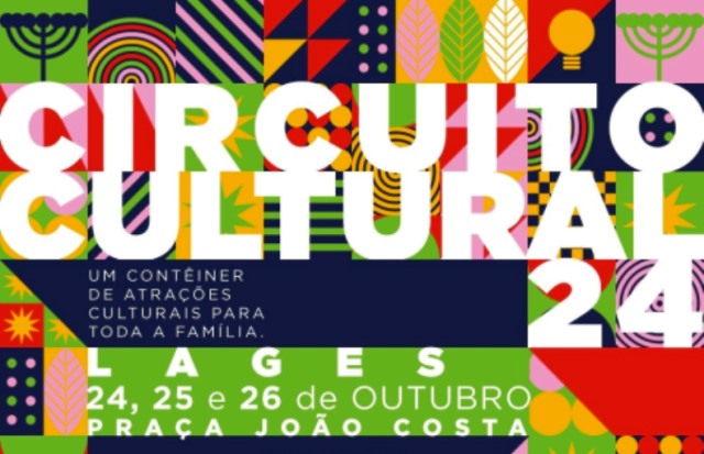 Contêiner Cultural durante três dias em Lages