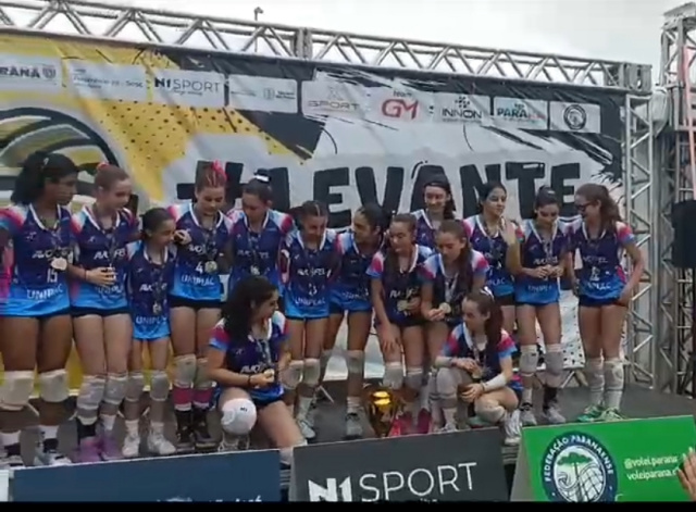 Avofel Lages é Tri-Campeã da América no Vôlei Fem Sub-14 