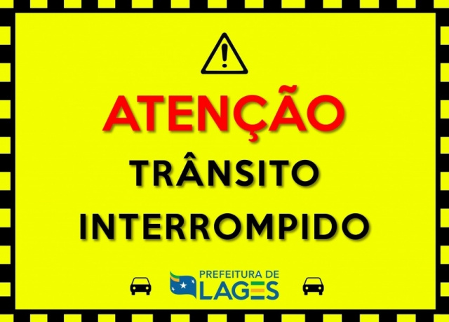 Interrupção trânsito na Marginal da 282