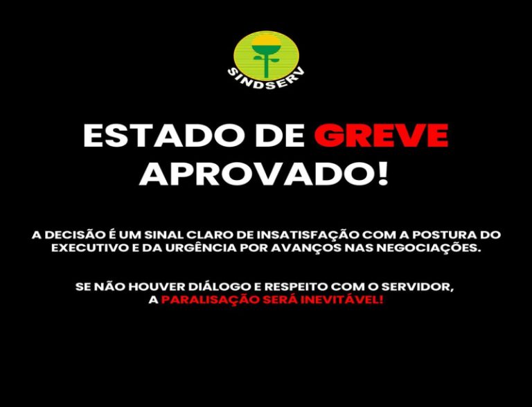 Servidores Municipais estão em Estado de Greve