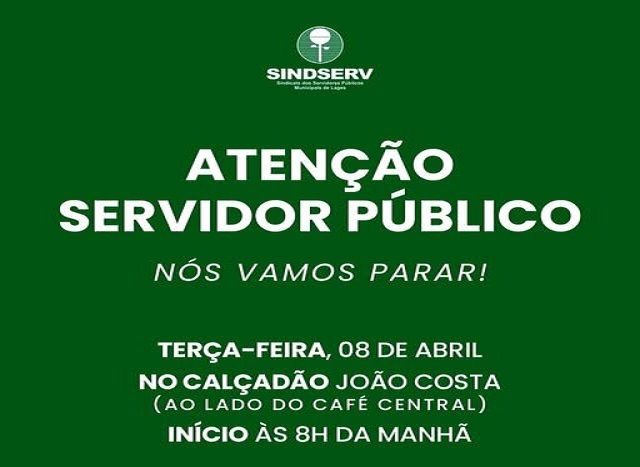 sindserv convocação terça 08