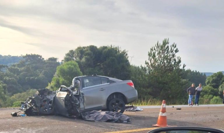 Grave acidente na 282 no Cerrito resulta na morte de primos