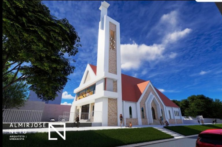 Paróquia do Rosário passa por ampla reforma