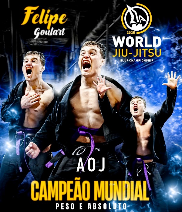 Lageano Felipe Goulart é campeão mundial e faz história no Absoluto de Jiu-jitsu nos Estados Unidos (4)