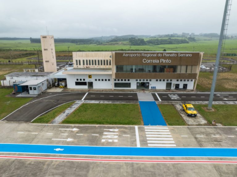 Aeroporto da Serra Catarinense retoma voos para São Paulo a partir de novembro