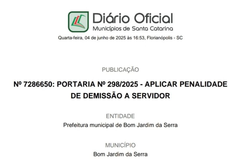 Vereador e servidor público exonerado por ilicitudes