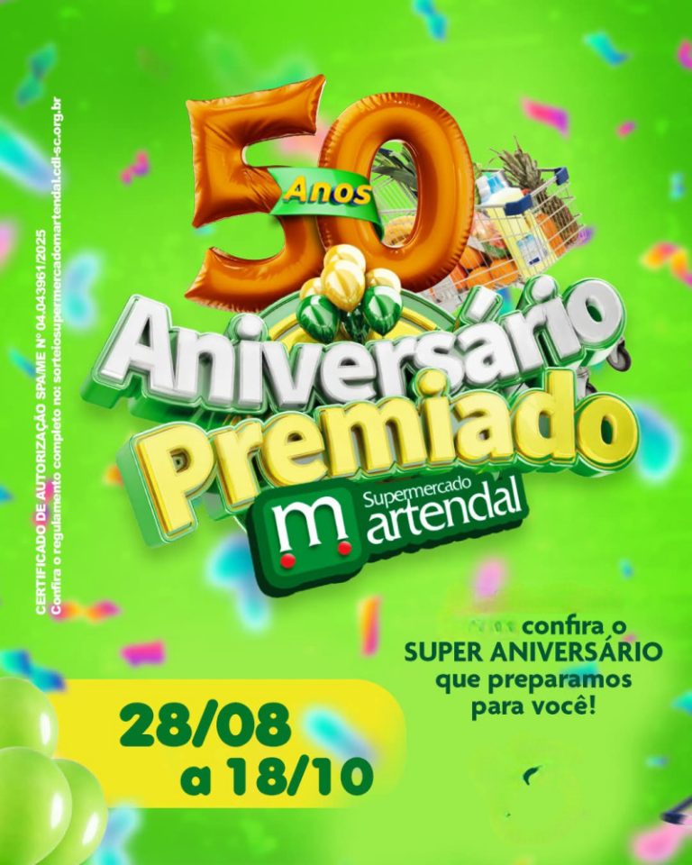 Aniversário Martendal recheado de prêmios