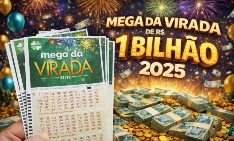 Mega da Virada 2025 tem prêmio estimado em R$ 1 bilhão