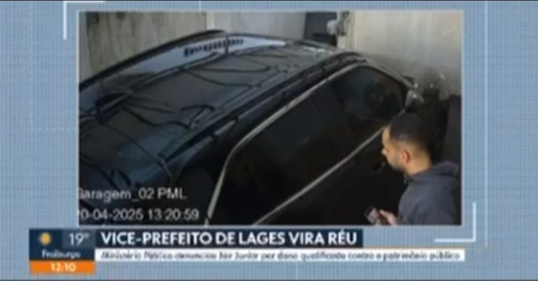 Vice é réu em novo processo, desta vez pelo crime de dano ao patrimônio público