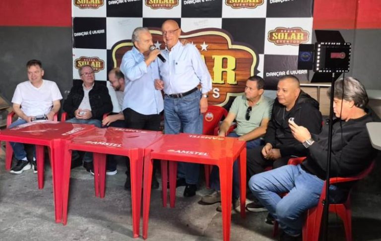 Senador Amin prestigia projeto de Cláudio Bianchini