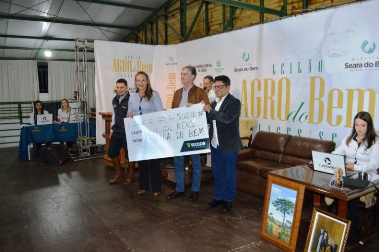 Leilão Agro do Bem em prol do Hospital Infantil
