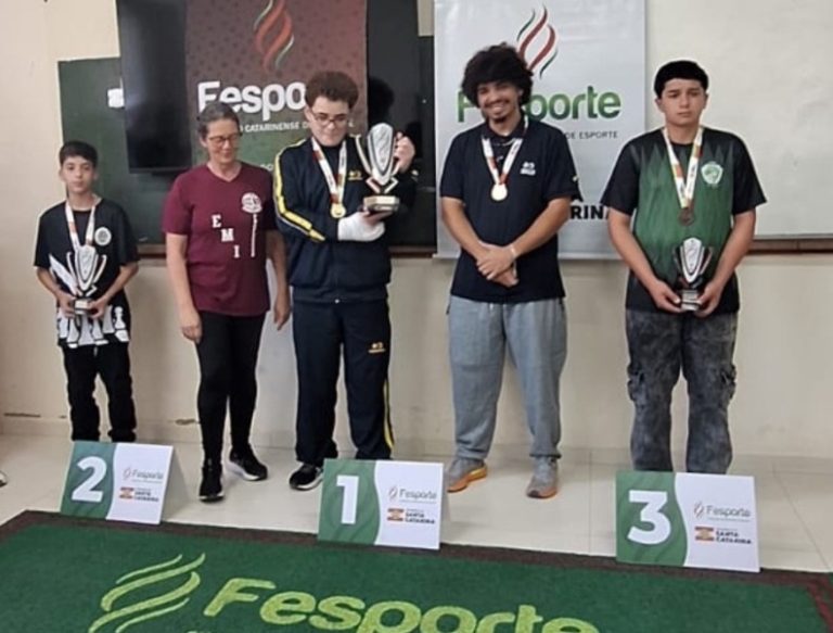 Xadrez tem Campeões em  Bocaina no JESC