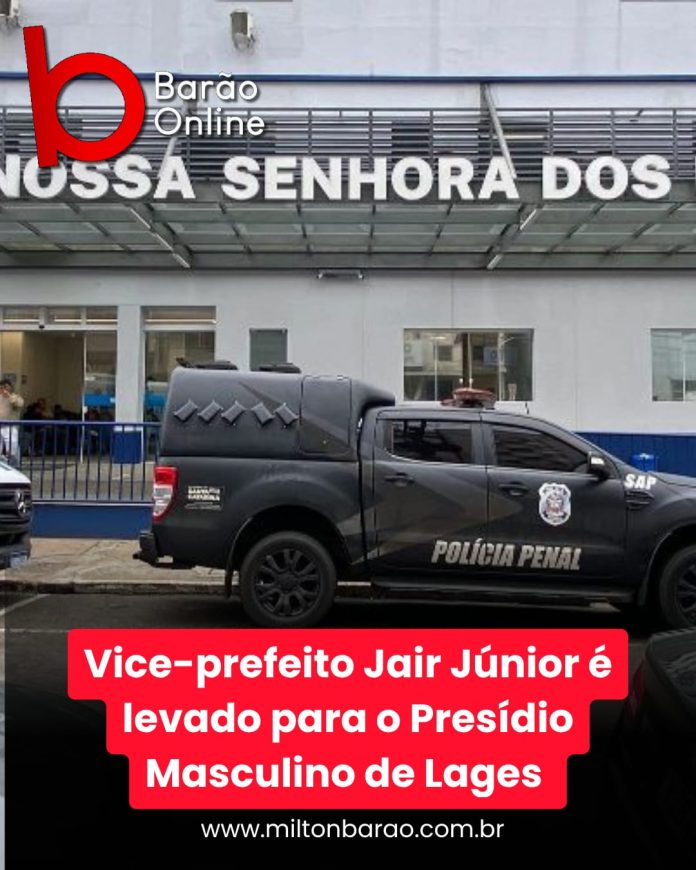 vice jj levado para o presidio