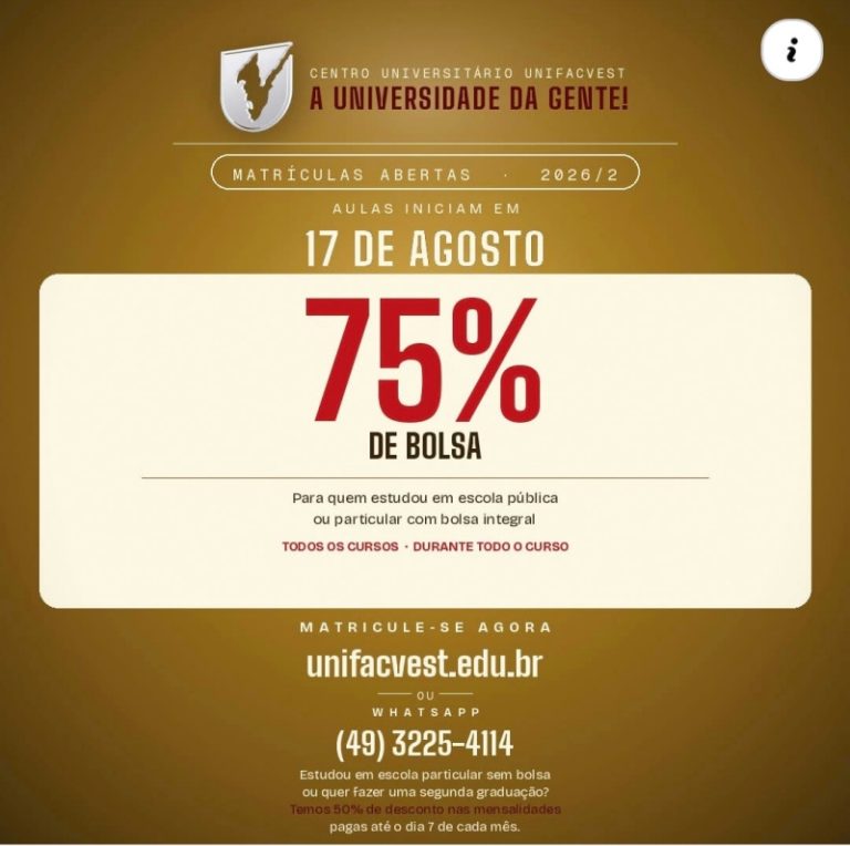 UNIFACVEST: Seu futuro começa agora!