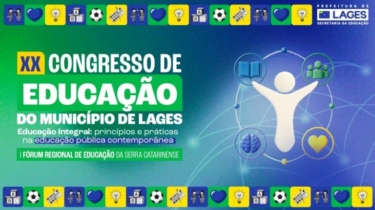 Abertas as inscrições do XX Congresso de Educação do Município de Lages