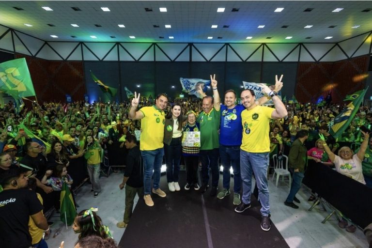Flávio defende Santa Catarina durante evento no estado