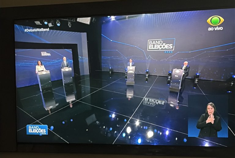 AO VIVO: debate 2° turno na Band
